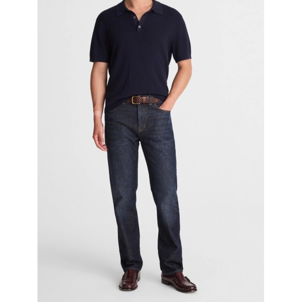 Madewell Mens The 1991 Straight Leg Jeans Dark Wash Denim 33X30 NWT